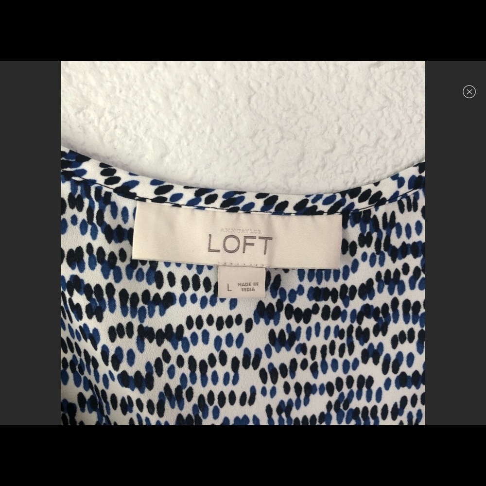 Loft. Size Large...Sleeveless Top - Picture 3 of 5